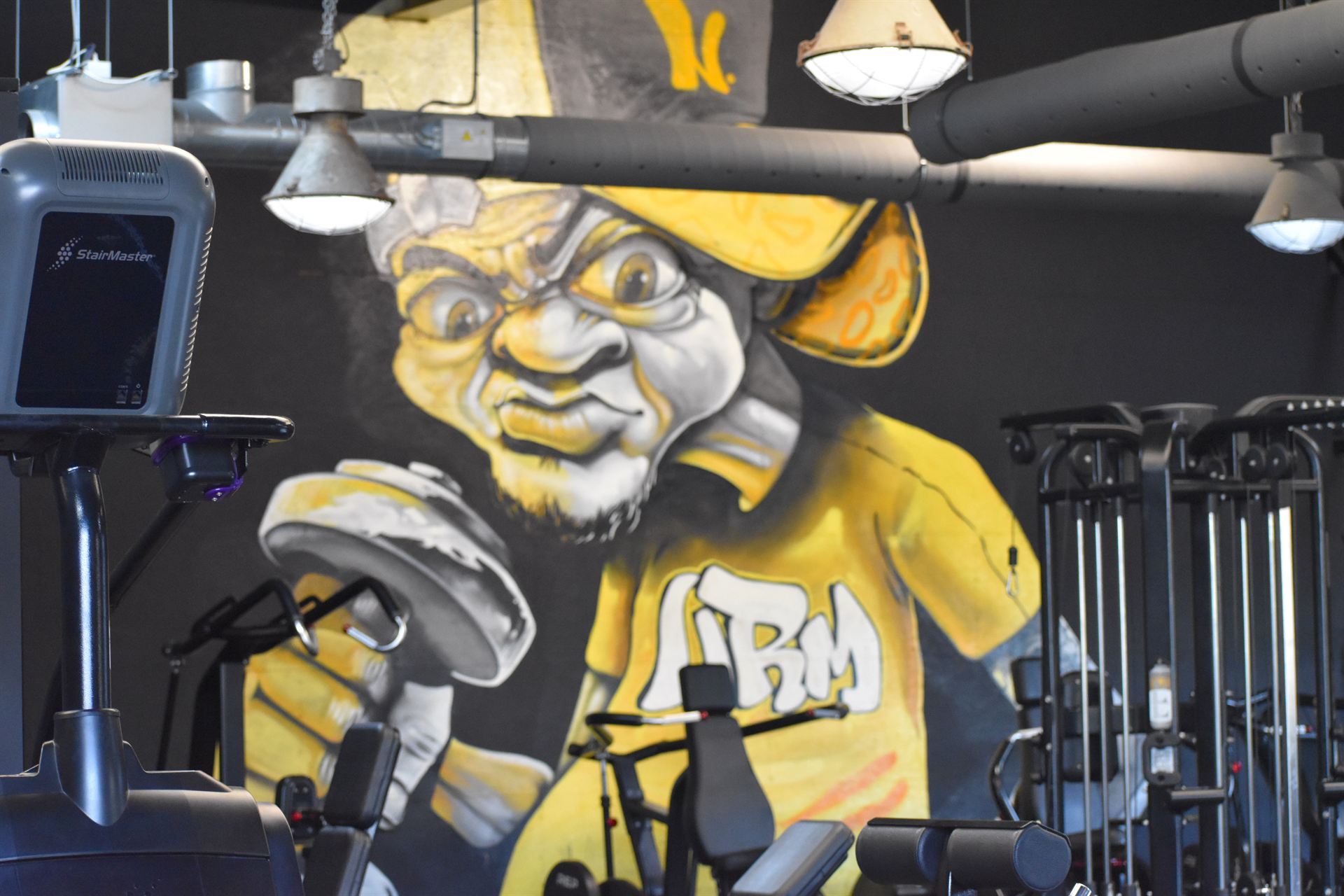 Graffiti muurschildering van Studio Kriss Krass